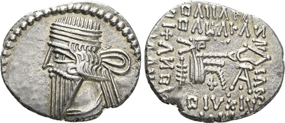 Properly-I.d.�ing-Vologases-III-Pacoros-I-Parthian-Drachms